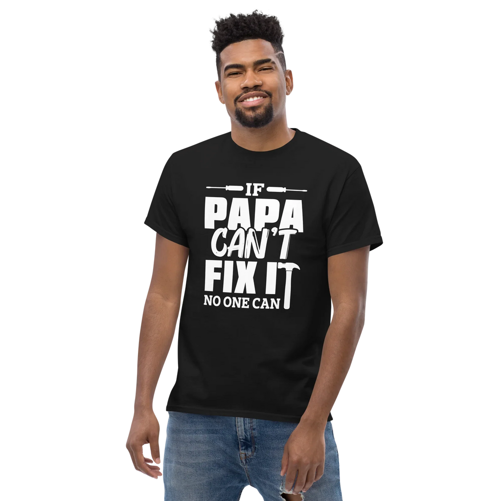 PAPA'S FIX IT men's t-shirt - - Dad t-shirts - Printoo Shop