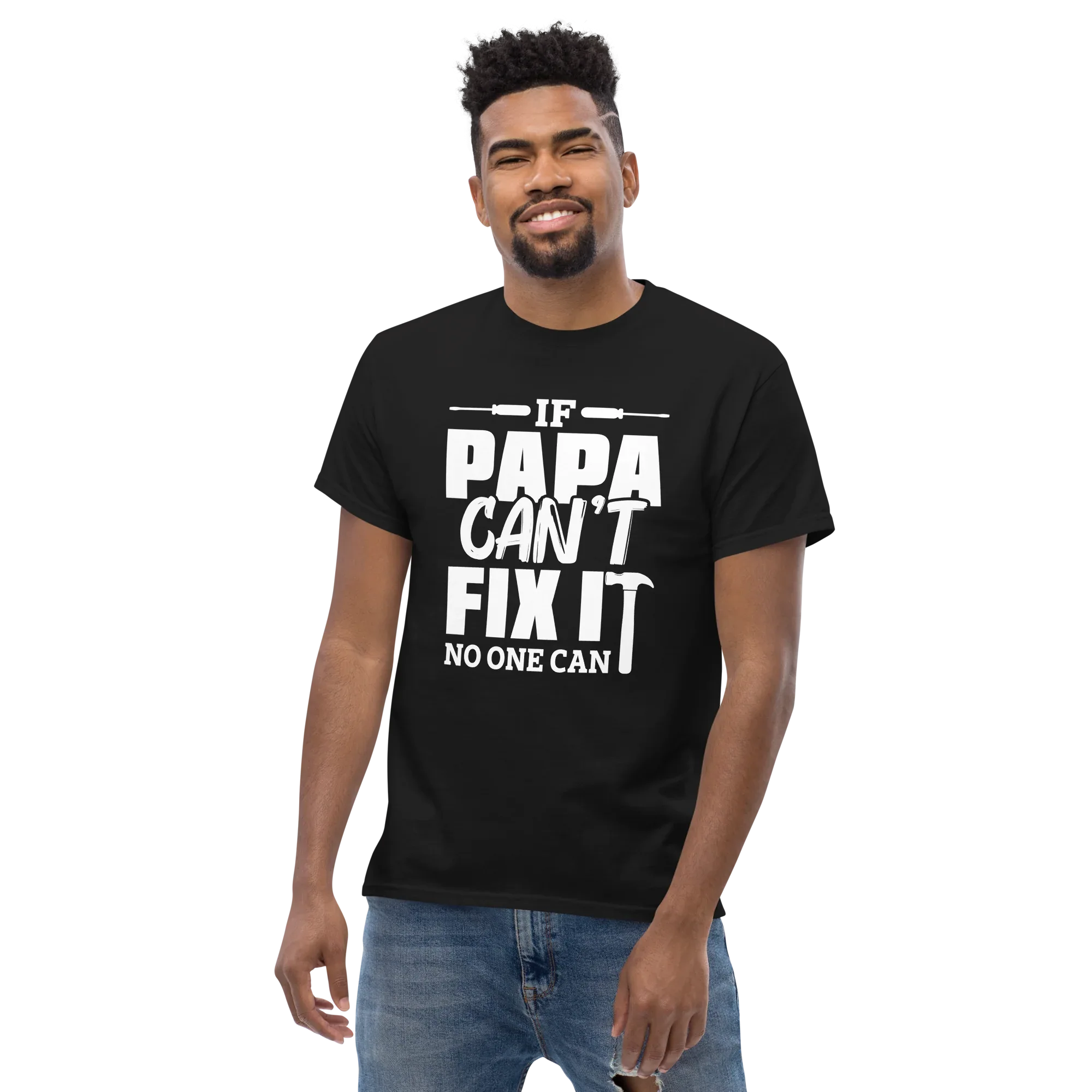 PAPA'S FIX IT men's t-shirt - - Dad t-shirts - Printoo Shop