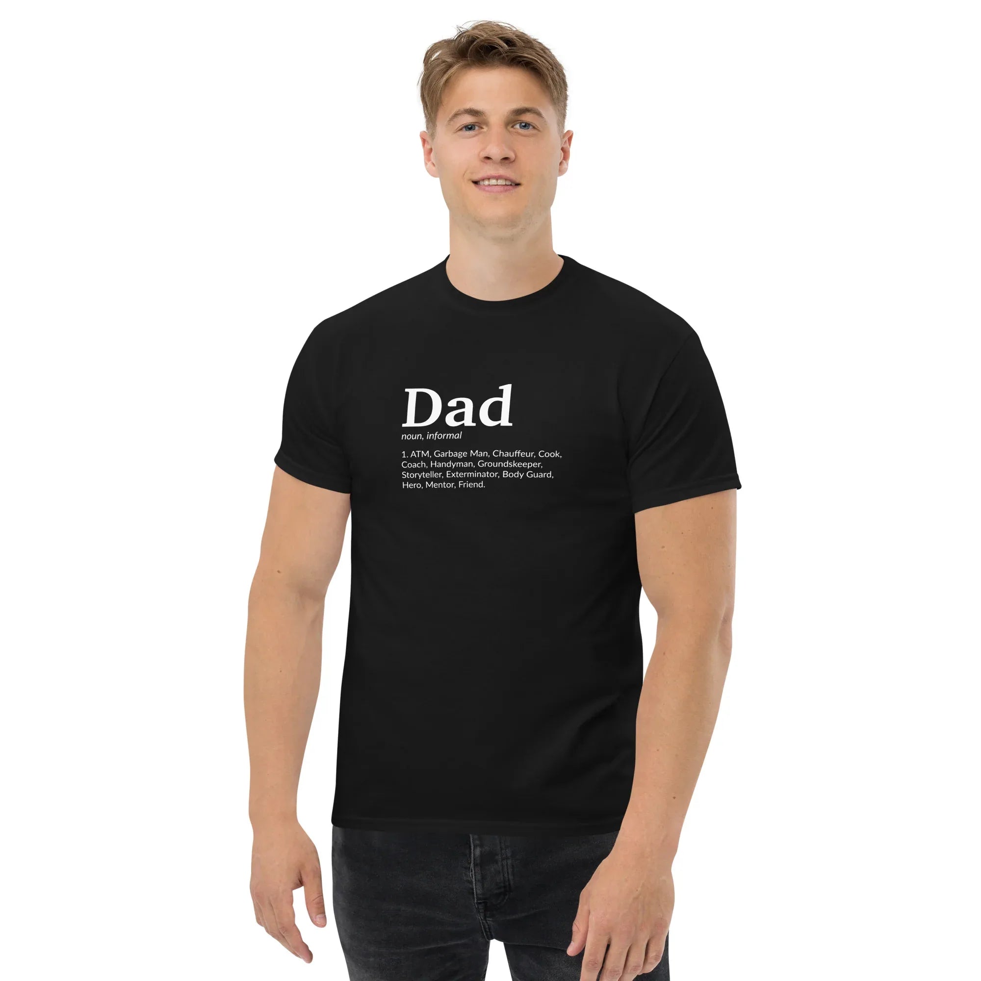 DAD DEFINITION Men's tee - Printoo Shop - - classic tee, Dad life, Father's Day, fatherhood, man, men's tee, superdad, t-shirt, tee