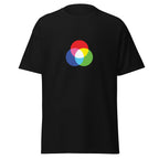 RGB CIRCLES men's t-shirt - Maroon / S - Printoo Shop - 7743944_12634