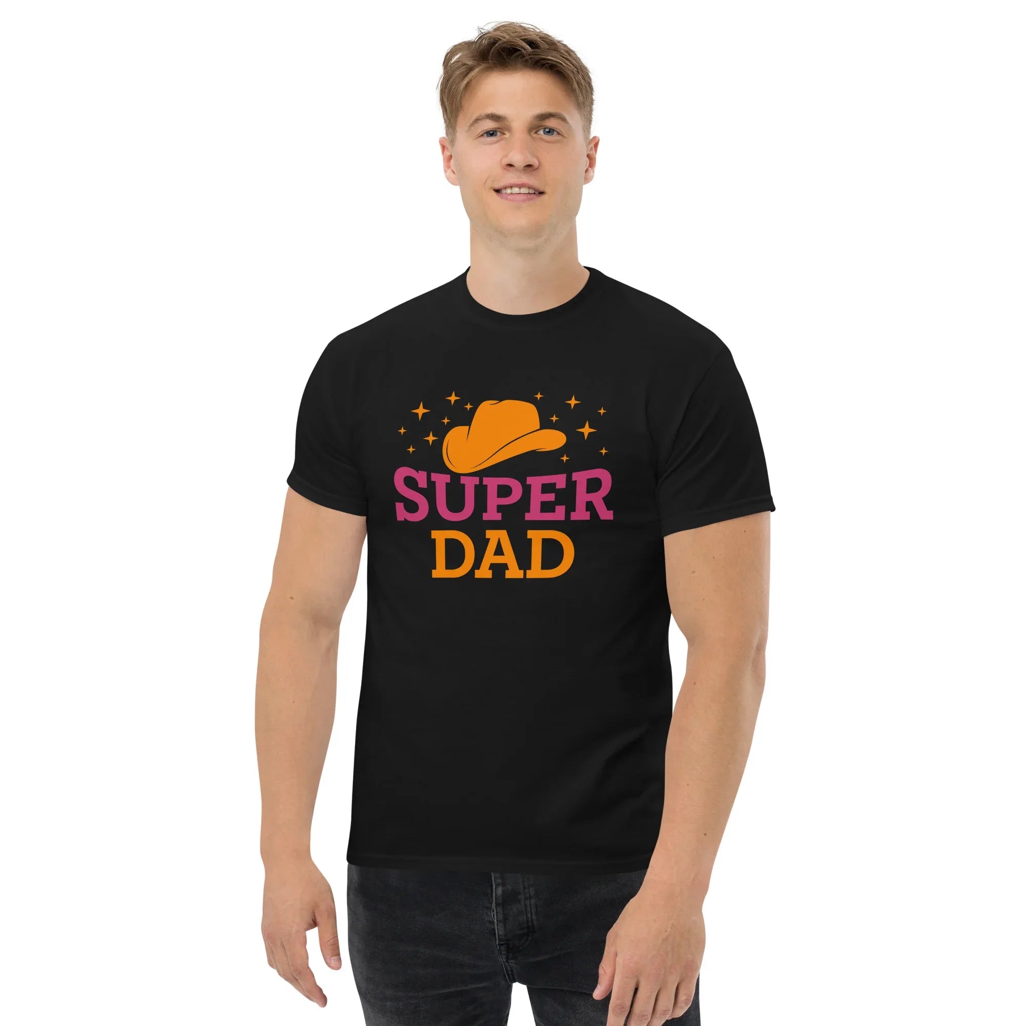 SUPER DAD 2 men's t-shirt - Printoo Shop - - Father's Day, men's t-shirt, Men’s Classic Tee | Gildan 5000, t-shirt