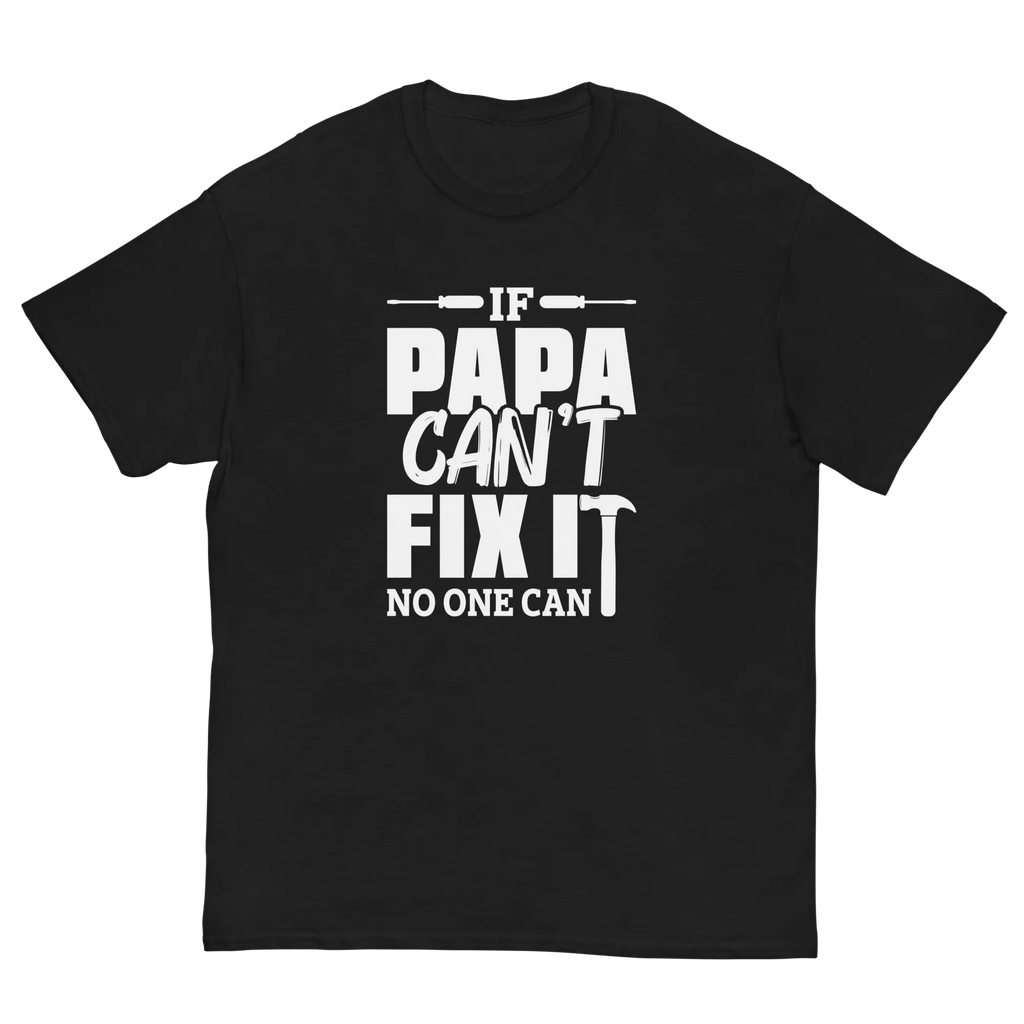 PAPA'S FIX IT men's t-shirt - - Dad t-shirts - Printoo Shop