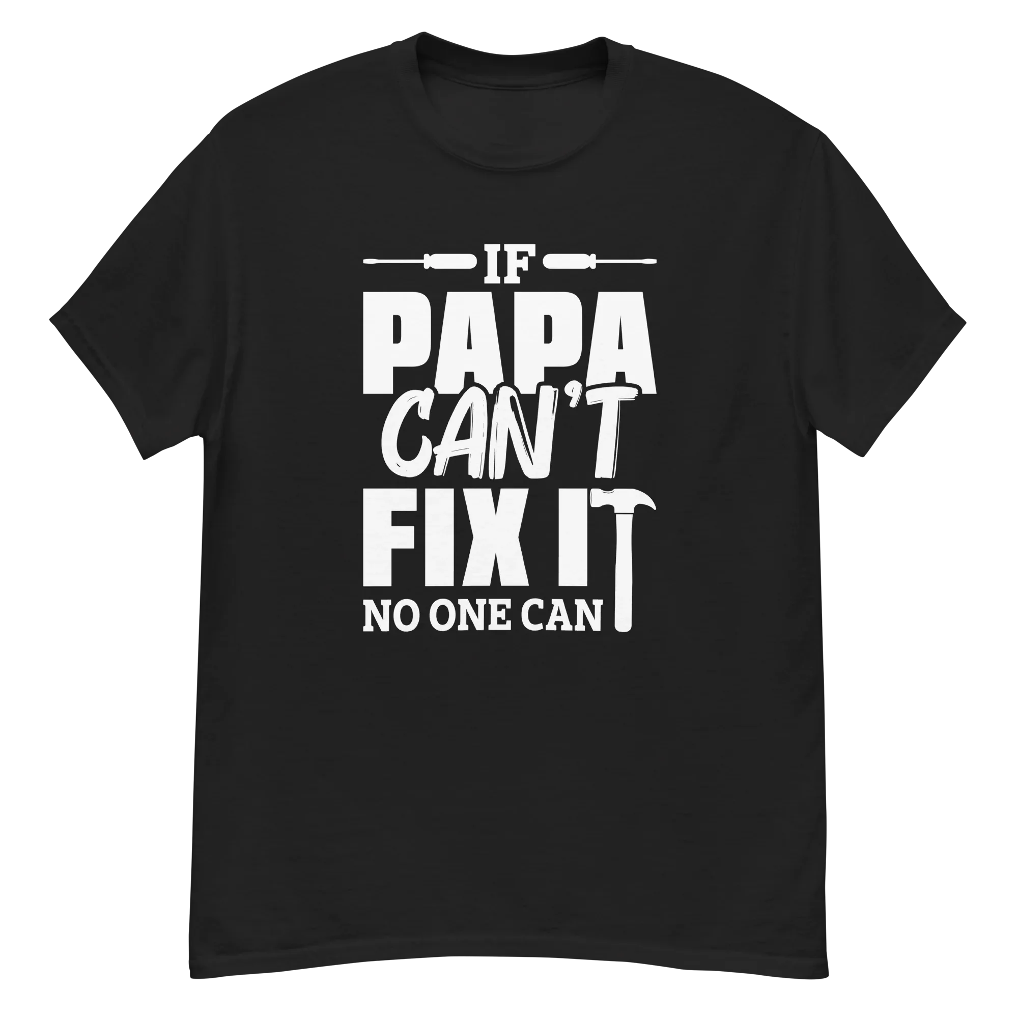 PAPA'S FIX IT men's t-shirt - Printoo Shop - - Father's Day, men's t-shirt, Men’s Classic Tee | Gildan 5000, t-shirt