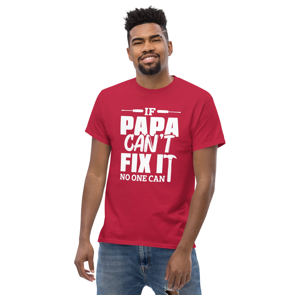PAPA'S FIX IT men's t-shirt - - Dad t-shirts - Printoo Shop