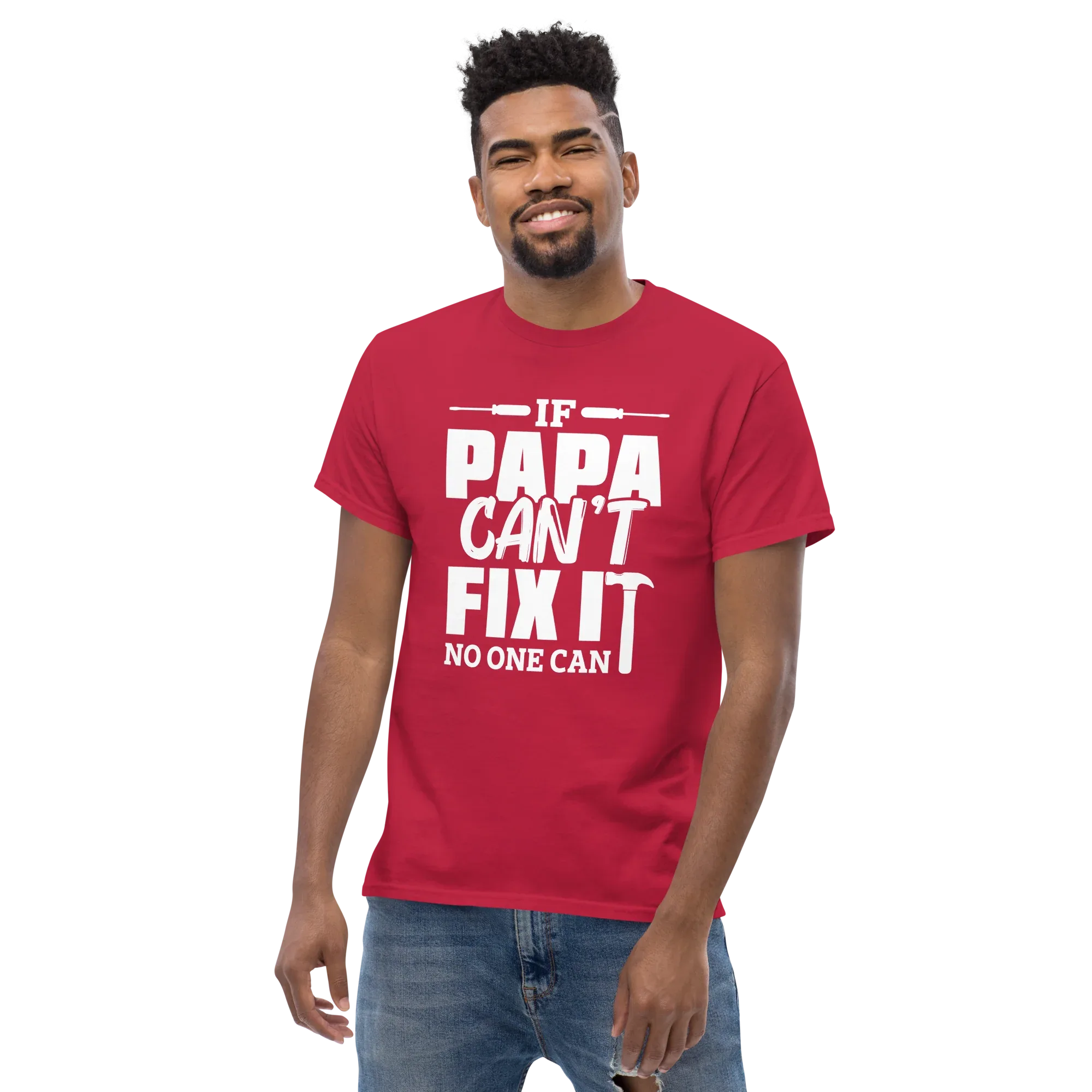 PAPA'S FIX IT men's t-shirt - - Dad t-shirts - Printoo Shop