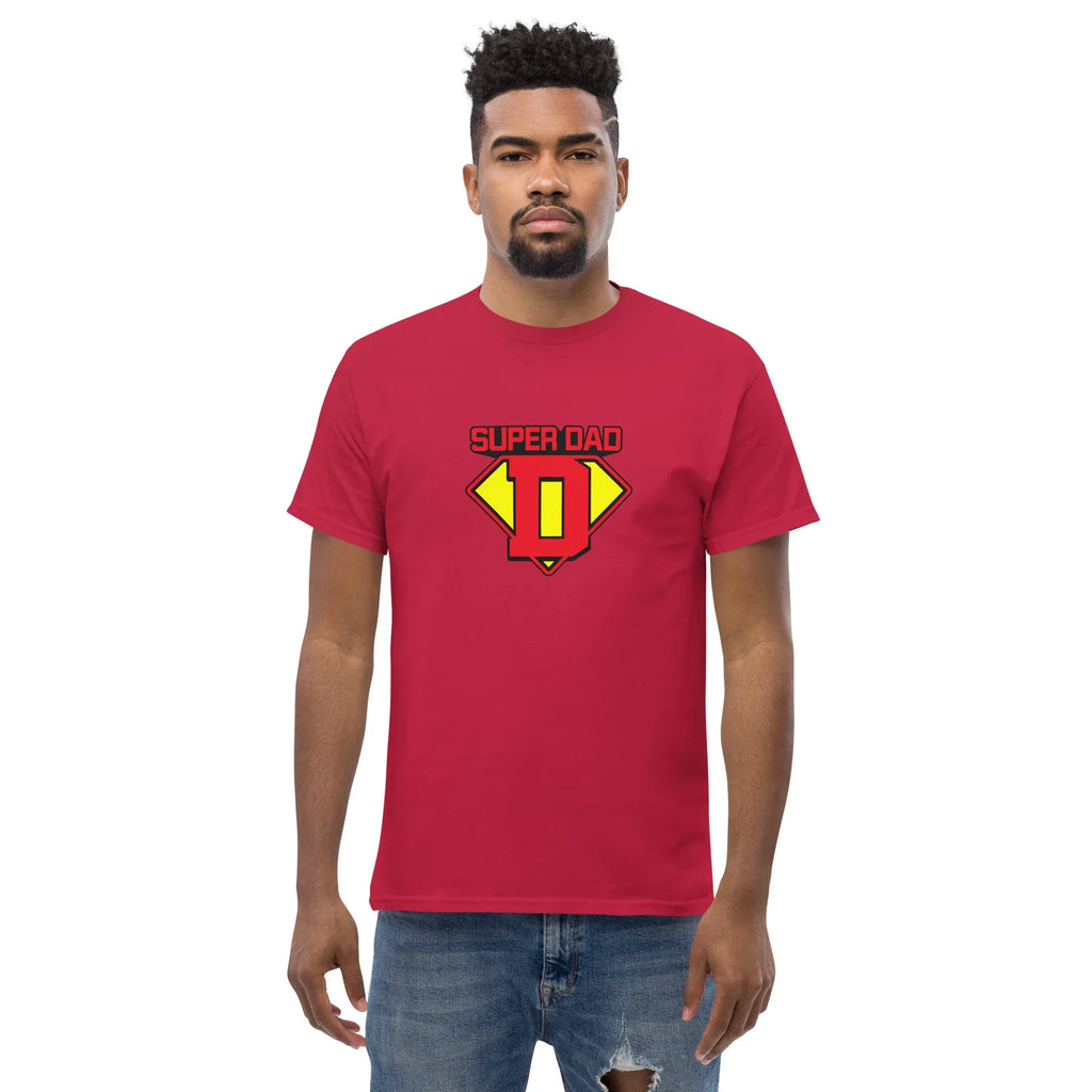 SUPER DAD Men's tee - - Dad t-shirts - Printoo Shop
