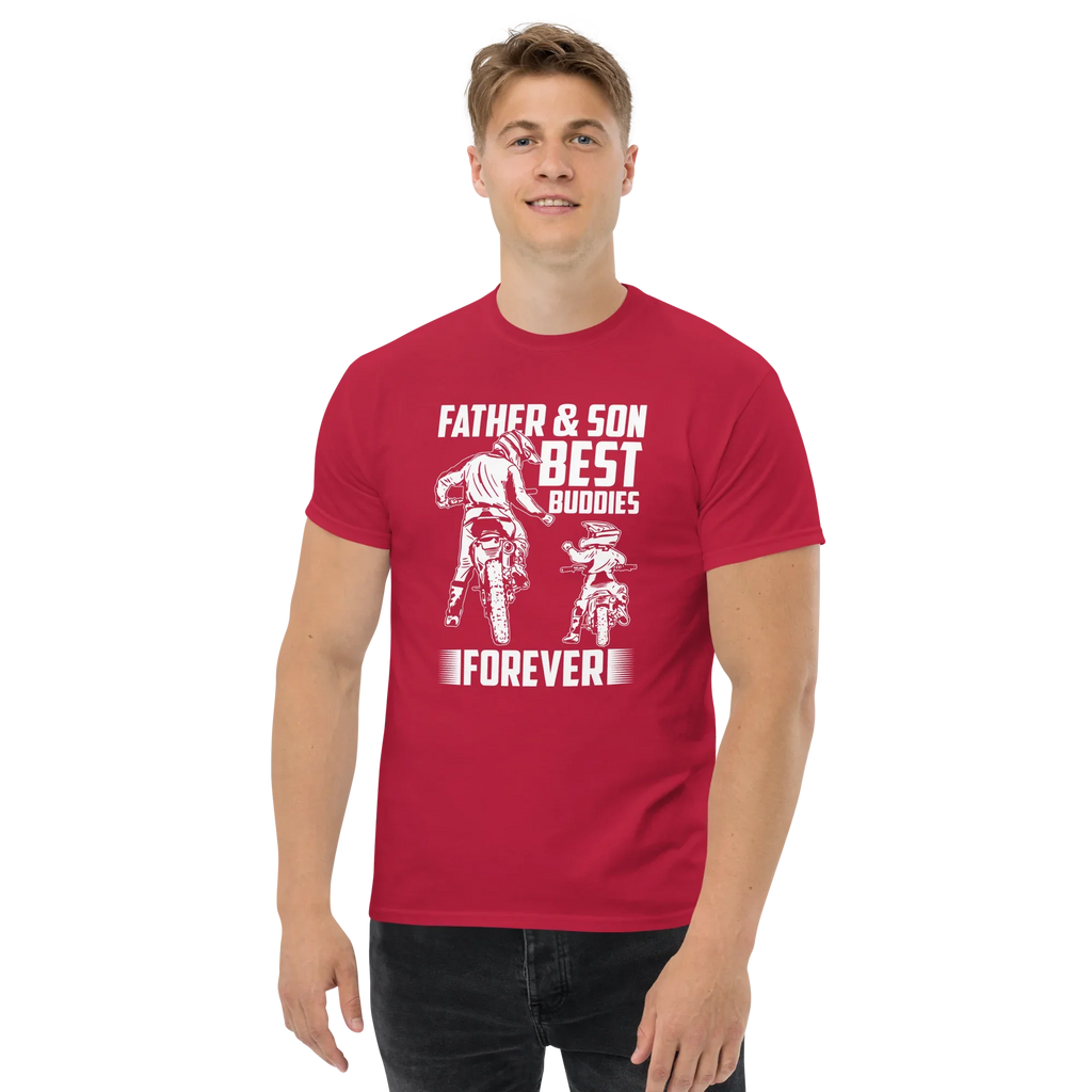 FATHER AND SON men's t-shirt - - - Printoo Shop