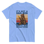 FATHER FIGURE DAD BOD men's t-shirt - Maroon / S - Printoo Shop - 1188023_12634