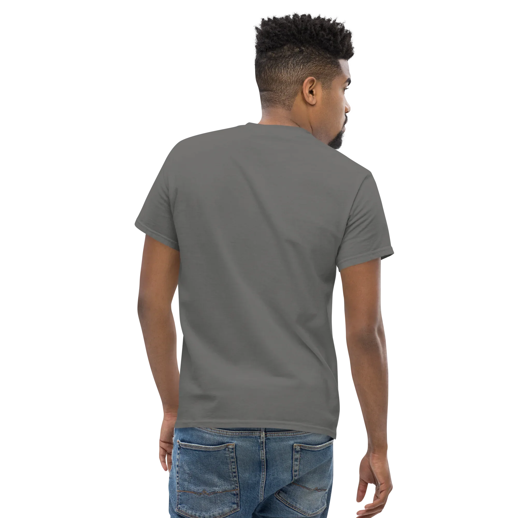 DAD'S WORLD Men's tee - - Dad t-shirts - Printoo Shop