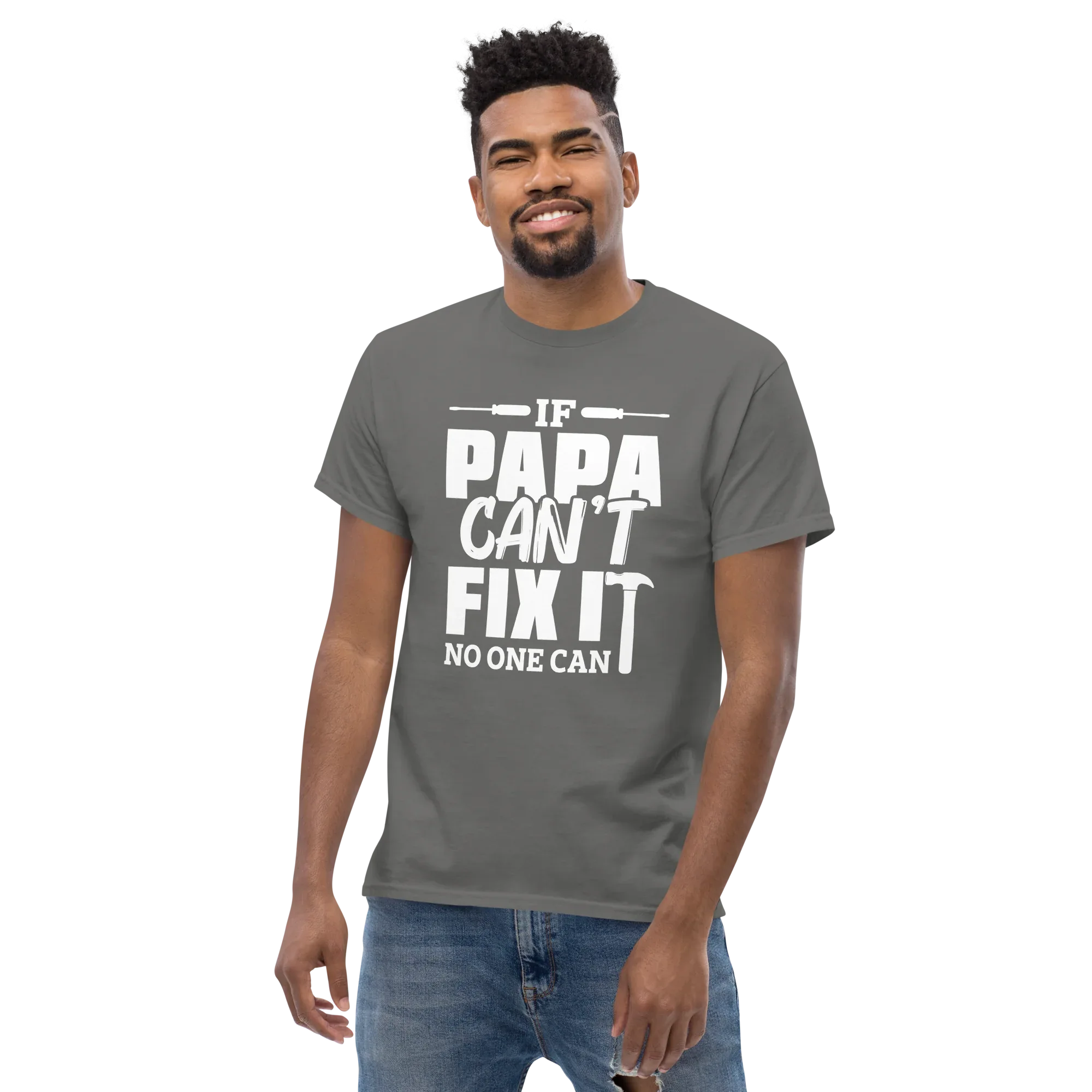PAPA'S FIX IT men's t-shirt - - Dad t-shirts - Printoo Shop