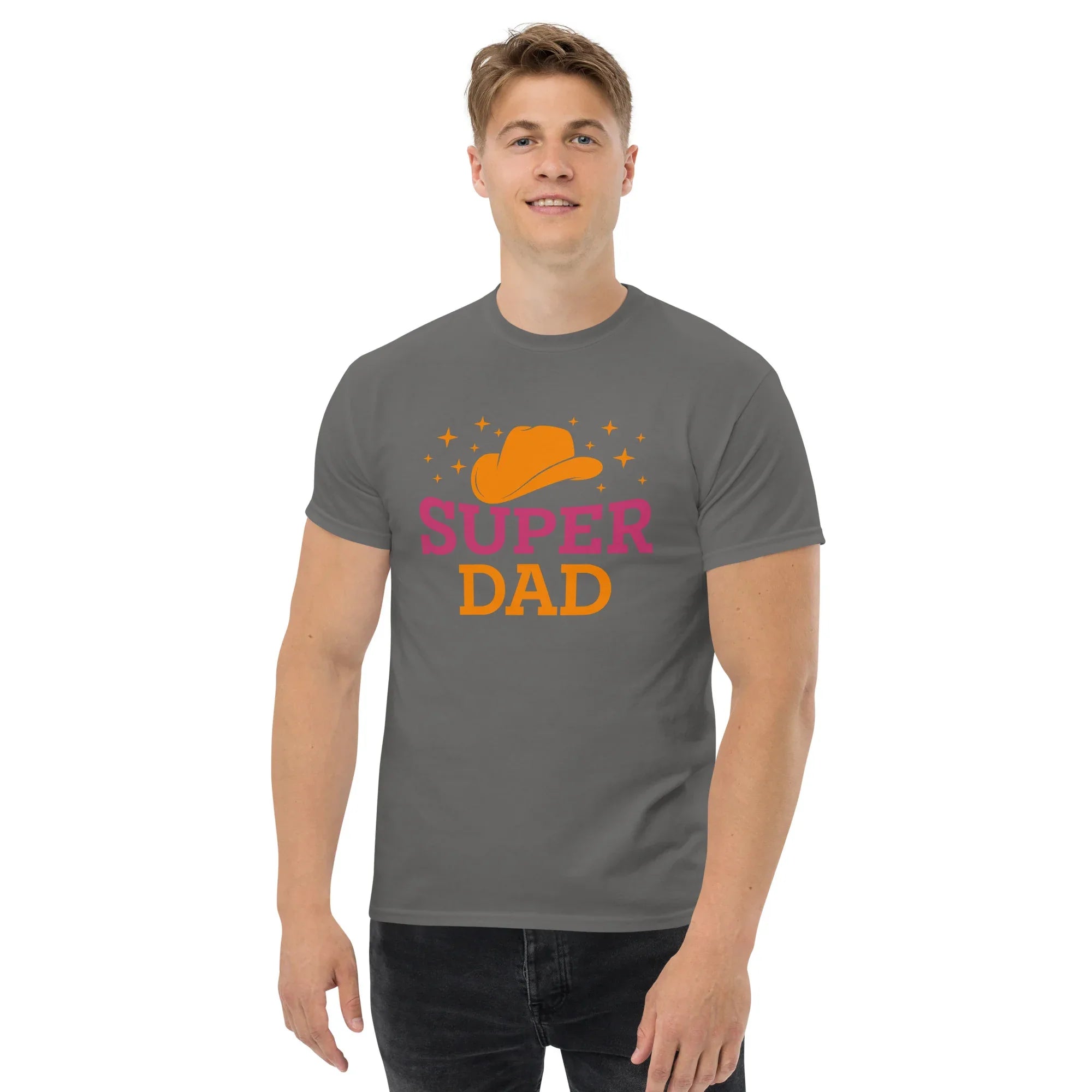SUPER DAD 2 men's t-shirt - Printoo Shop - - Father's Day, men's t-shirt, Men’s Classic Tee | Gildan 5000, t-shirt