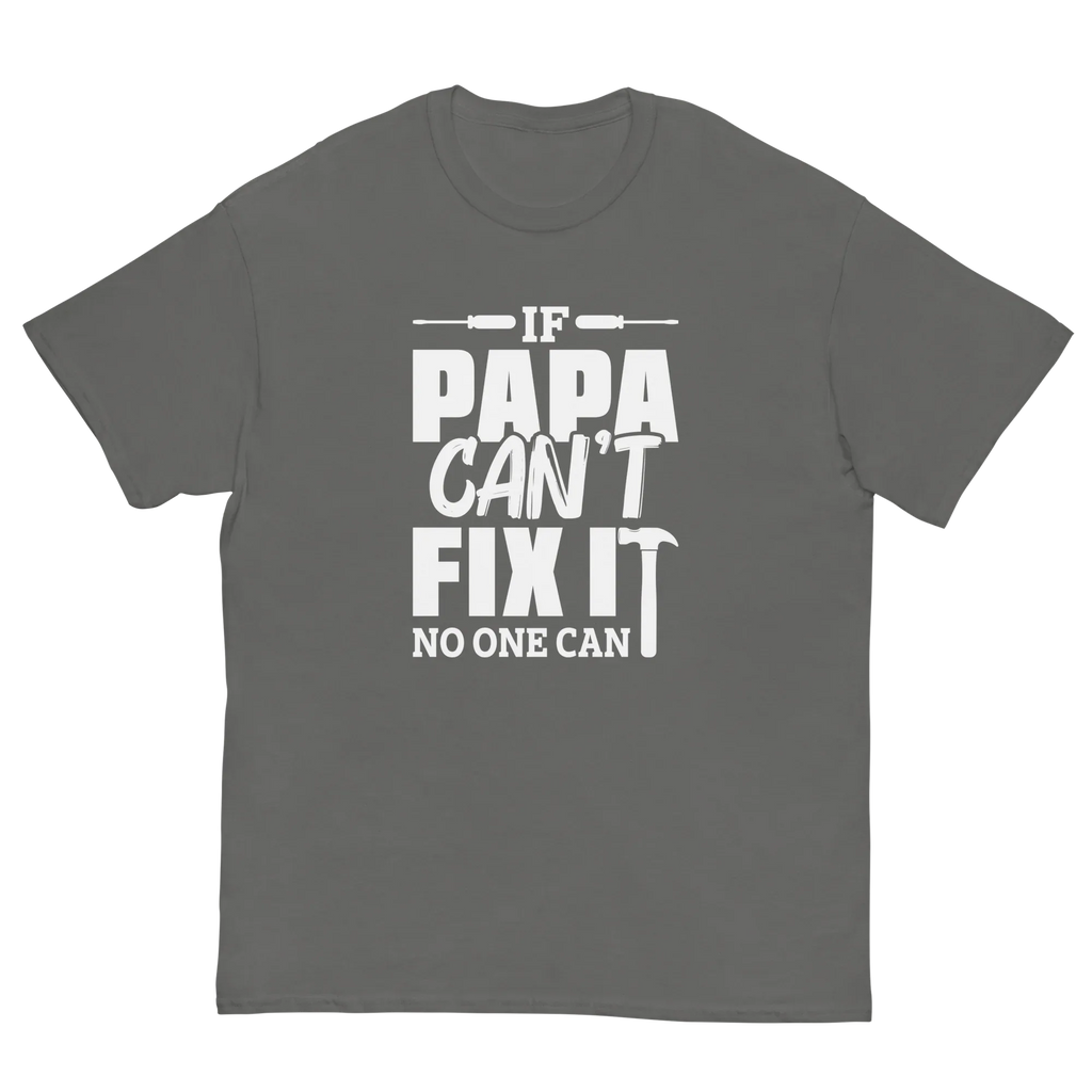 PAPA'S FIX IT men's t-shirt - - Dad t-shirts - Printoo Shop