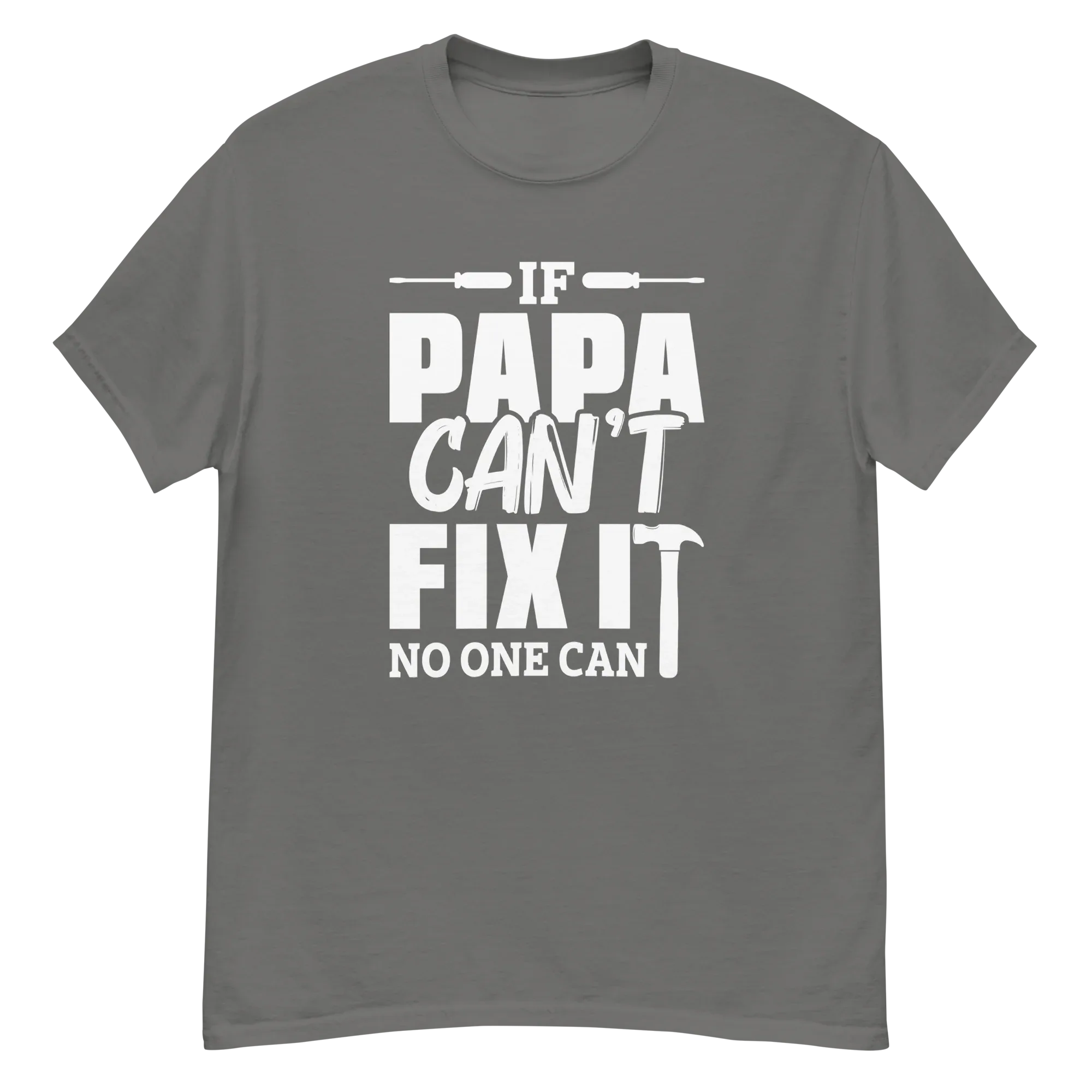 PAPA'S FIX IT men's t-shirt - Printoo Shop - - Father's Day, men's t-shirt, Men’s Classic Tee | Gildan 5000, t-shirt
