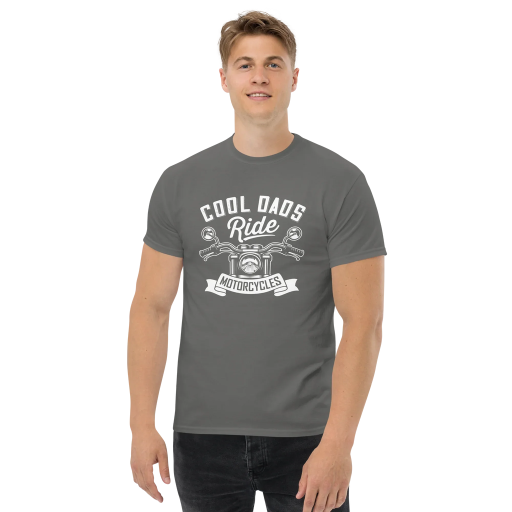 COOL DADS RIDE men's t-shirt - - Dad t-shirts - Printoo Shop