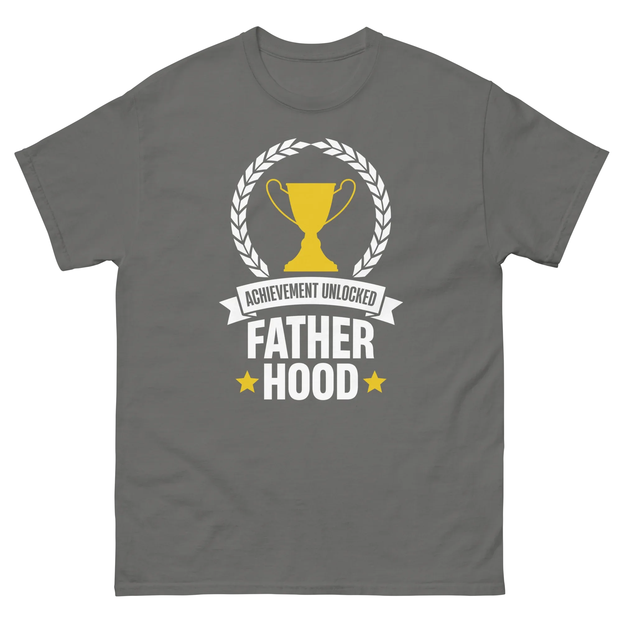 FATHER HOOD men's t-shirt - Printoo Shop - - Father's Day, men's t-shirt, Men’s Classic Tee | Gildan 5000, t-shirt