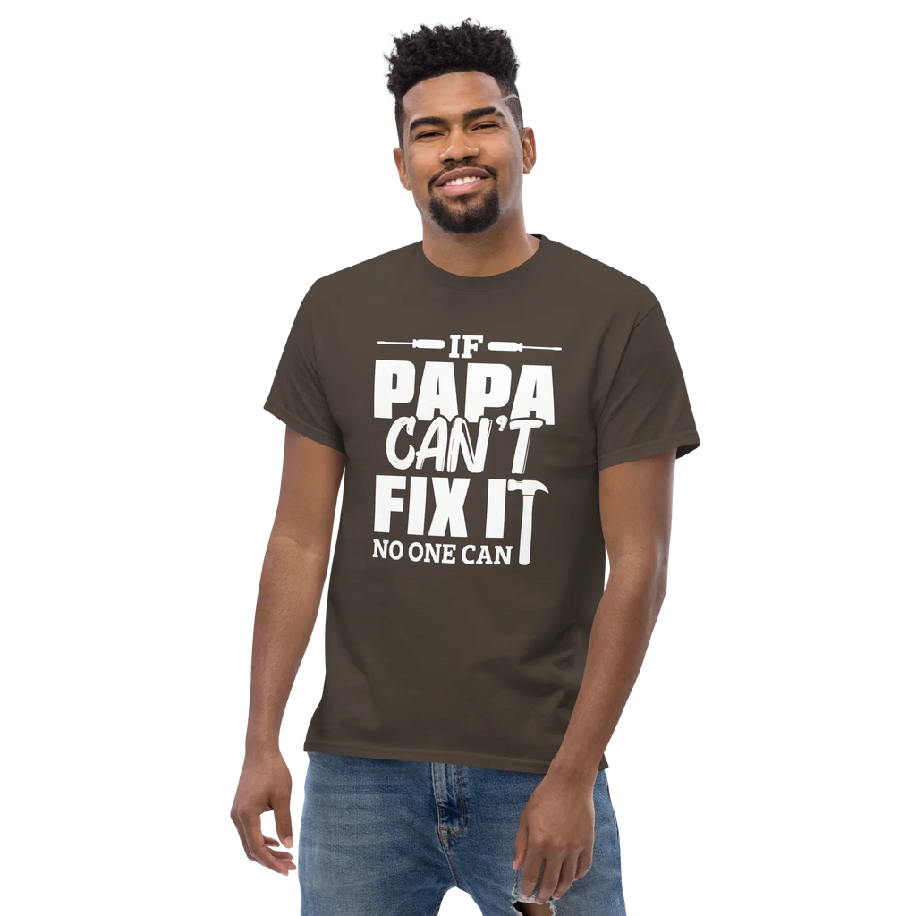 PAPA'S FIX IT men's t-shirt - - Dad t-shirts - Printoo Shop