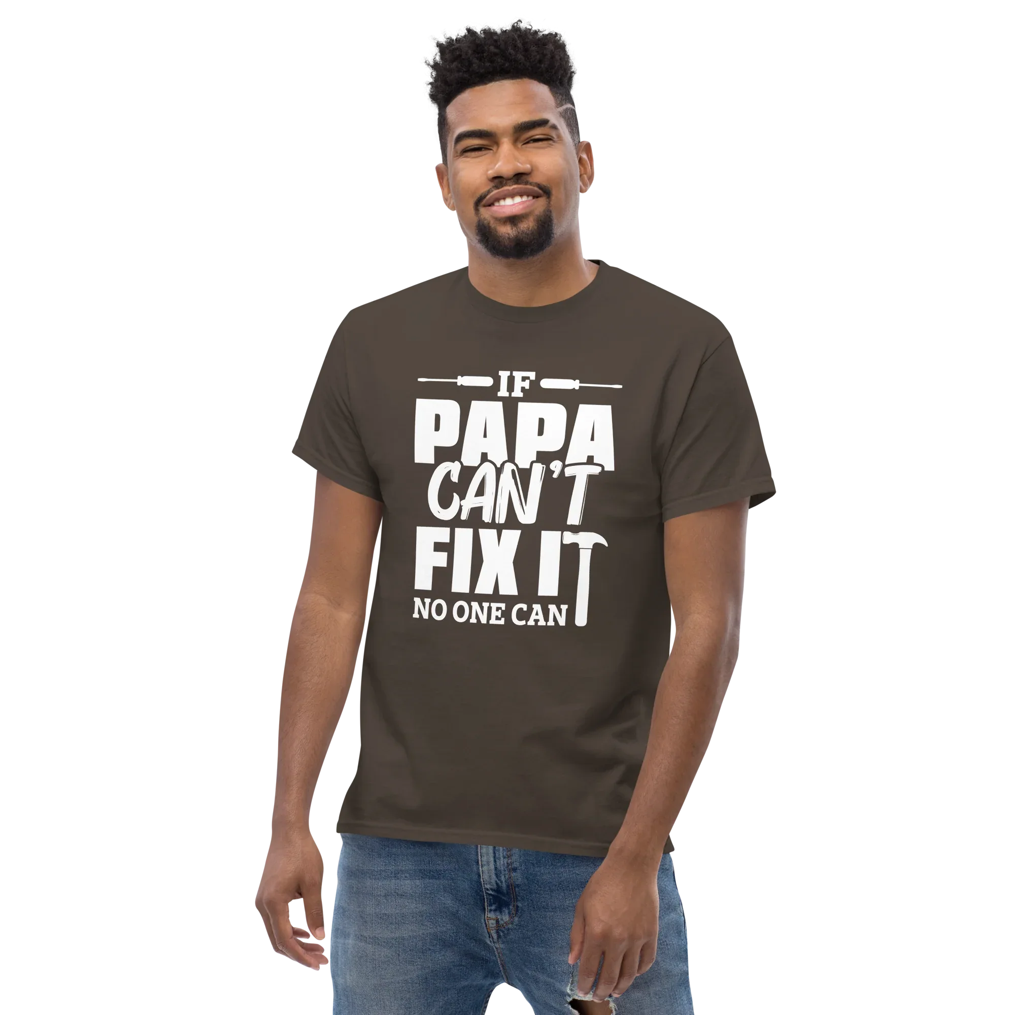 PAPA'S FIX IT men's t-shirt - - Dad t-shirts - Printoo Shop