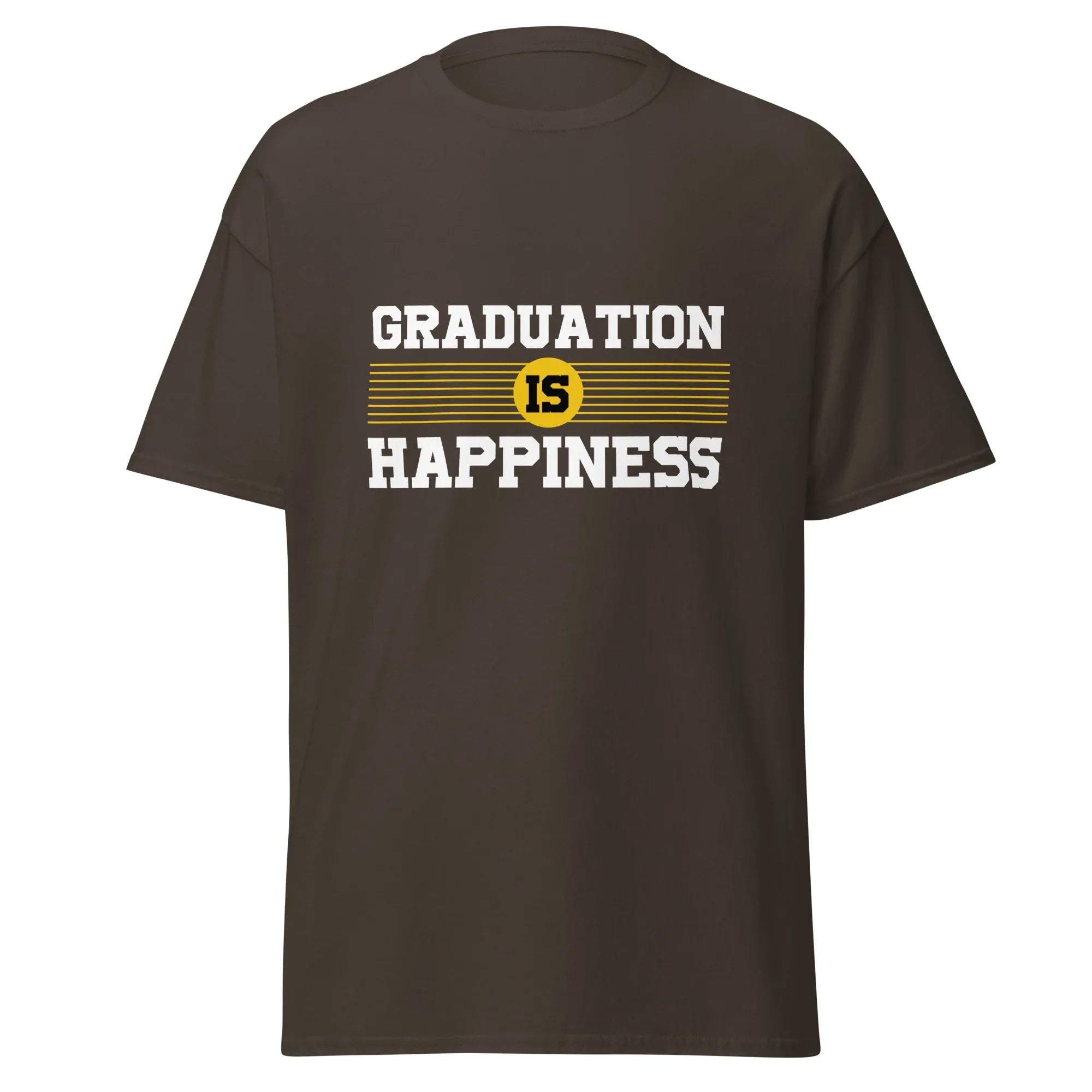 GRADUATION IS HAPPINESS men's t-shirt - - Graduation shirts - Printoo Shop