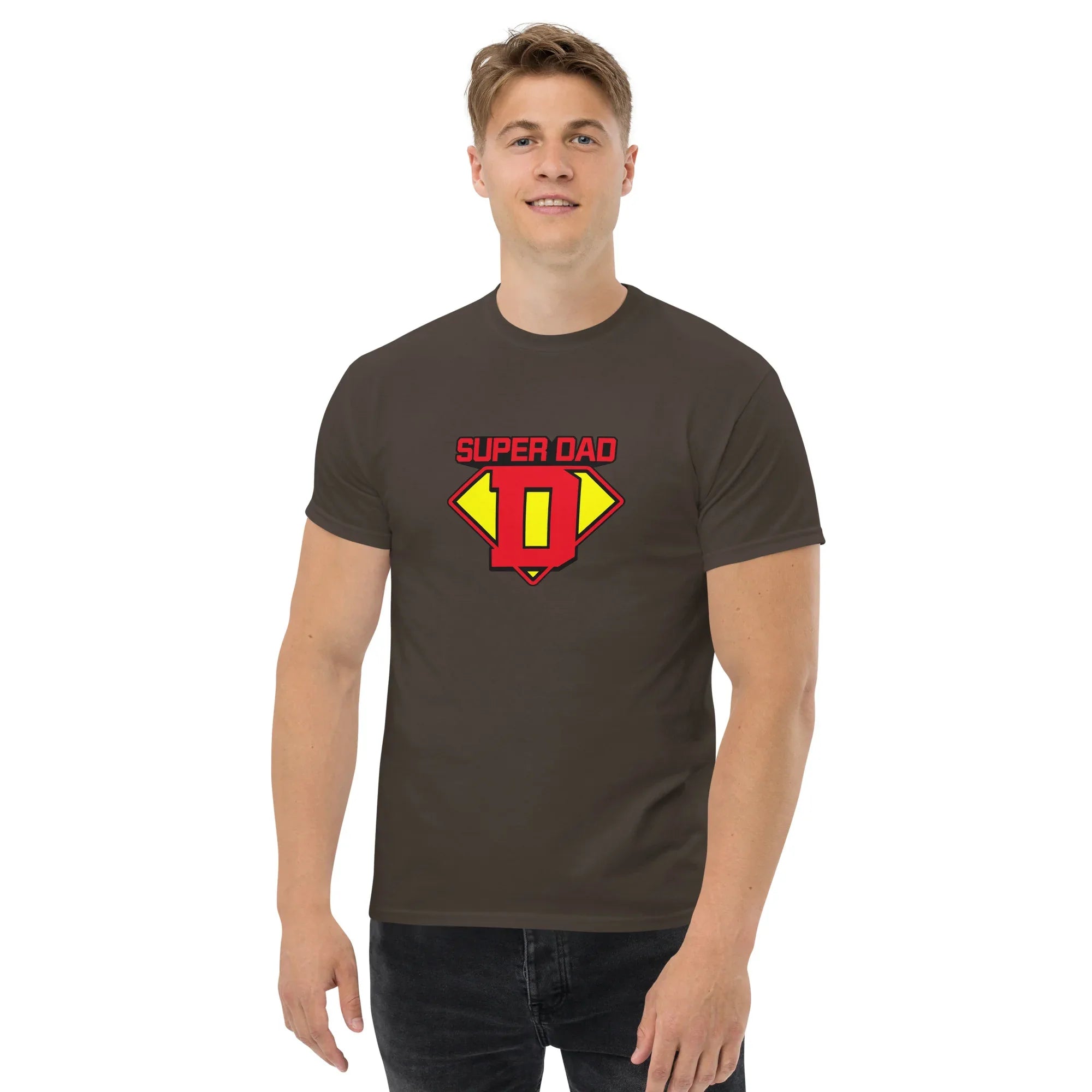 SUPER DAD Men's tee - Printoo Shop - - everyday hero, Father's Day, fatherhood, men's tee, regular fit, streetwear, superdad, t-shirt, tee