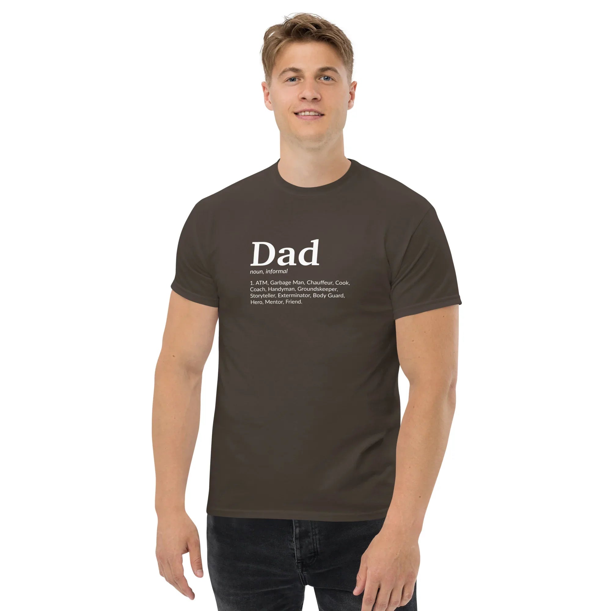 DAD DEFINITION Men's tee - Printoo Shop - - classic tee, Dad life, Father's Day, fatherhood, man, men's tee, superdad, t-shirt, tee
