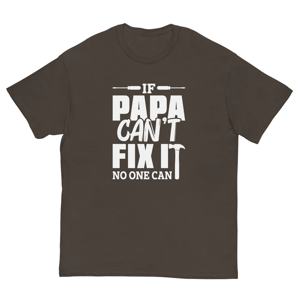 PAPA'S FIX IT men's t-shirt - - Dad t-shirts - Printoo Shop