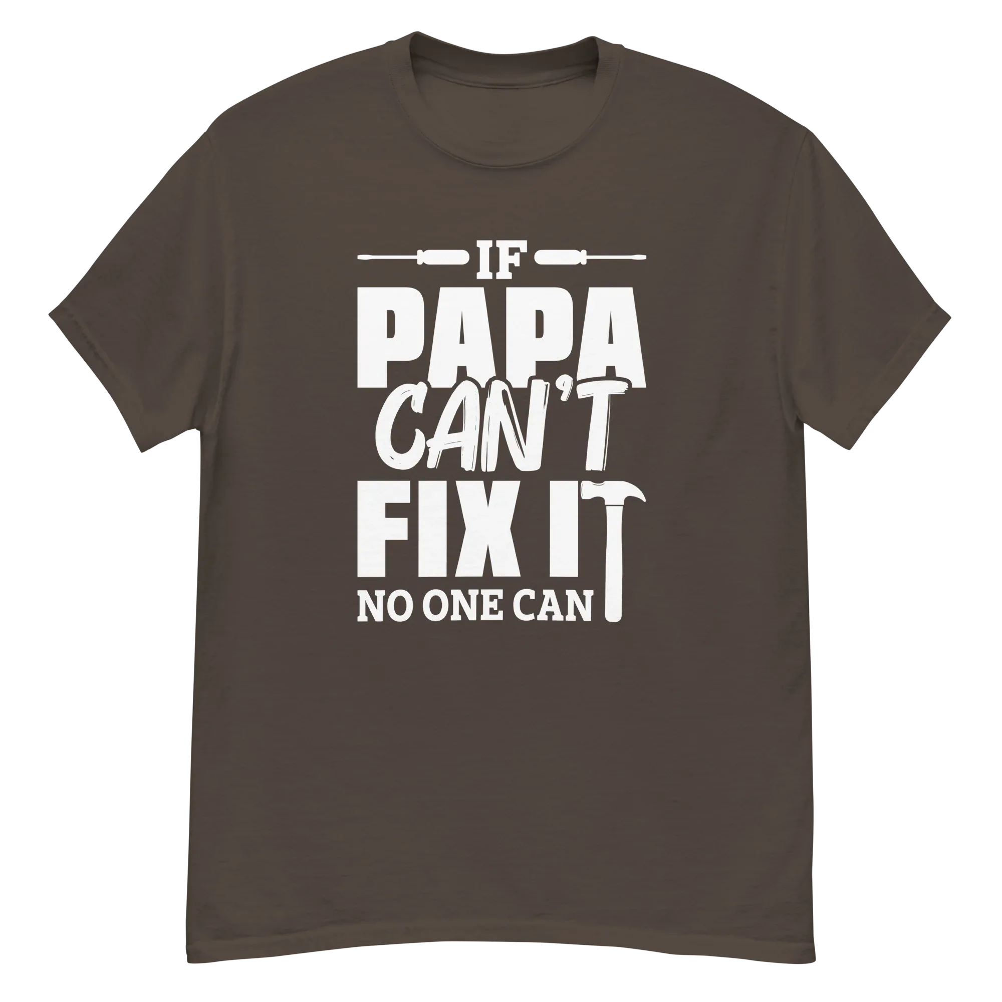 PAPA'S FIX IT men's t-shirt - Printoo Shop - - Father's Day, men's t-shirt, Men’s Classic Tee | Gildan 5000, t-shirt