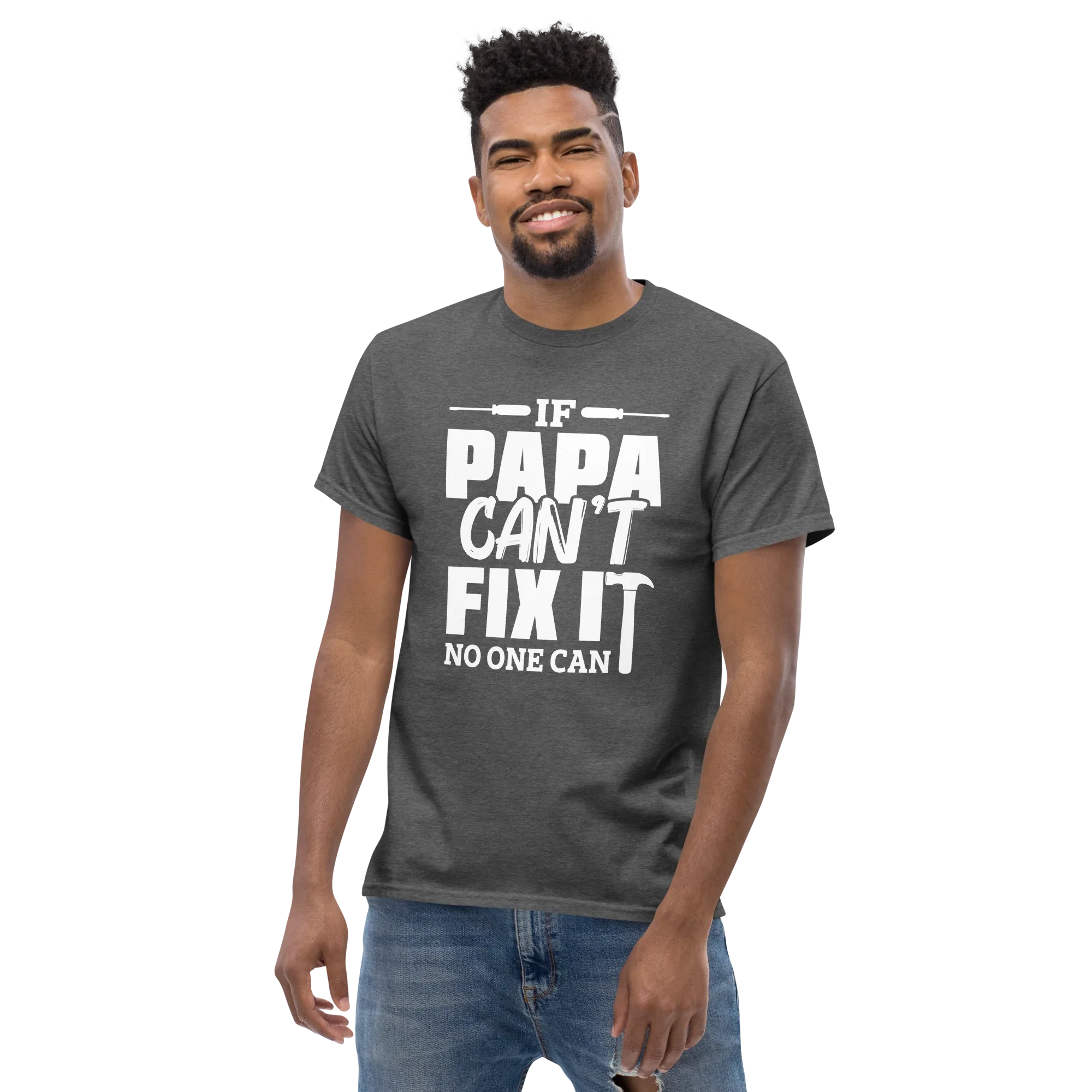 PAPA'S FIX IT men's t-shirt - - Dad t-shirts - Printoo Shop
