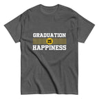 GRADUATION IS HAPPINESS men's t-shirt - - Graduation shirts - Printoo Shop