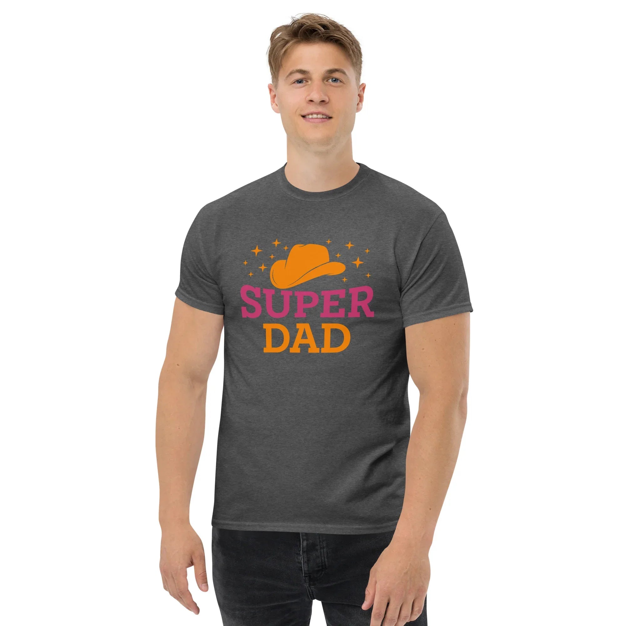 SUPER DAD 2 men's t-shirt - Printoo Shop - - Father's Day, men's t-shirt, Men’s Classic Tee | Gildan 5000, t-shirt