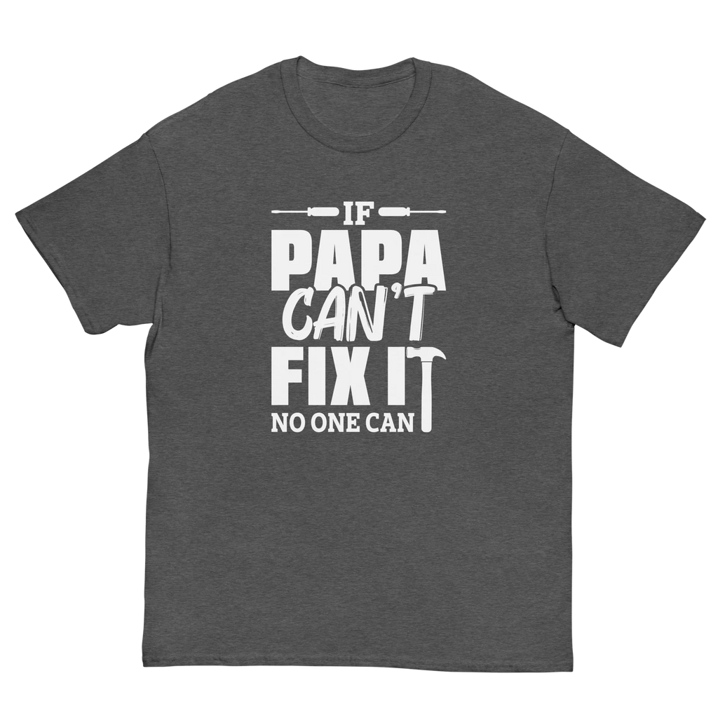 PAPA'S FIX IT men's t-shirt - - Dad t-shirts - Printoo Shop