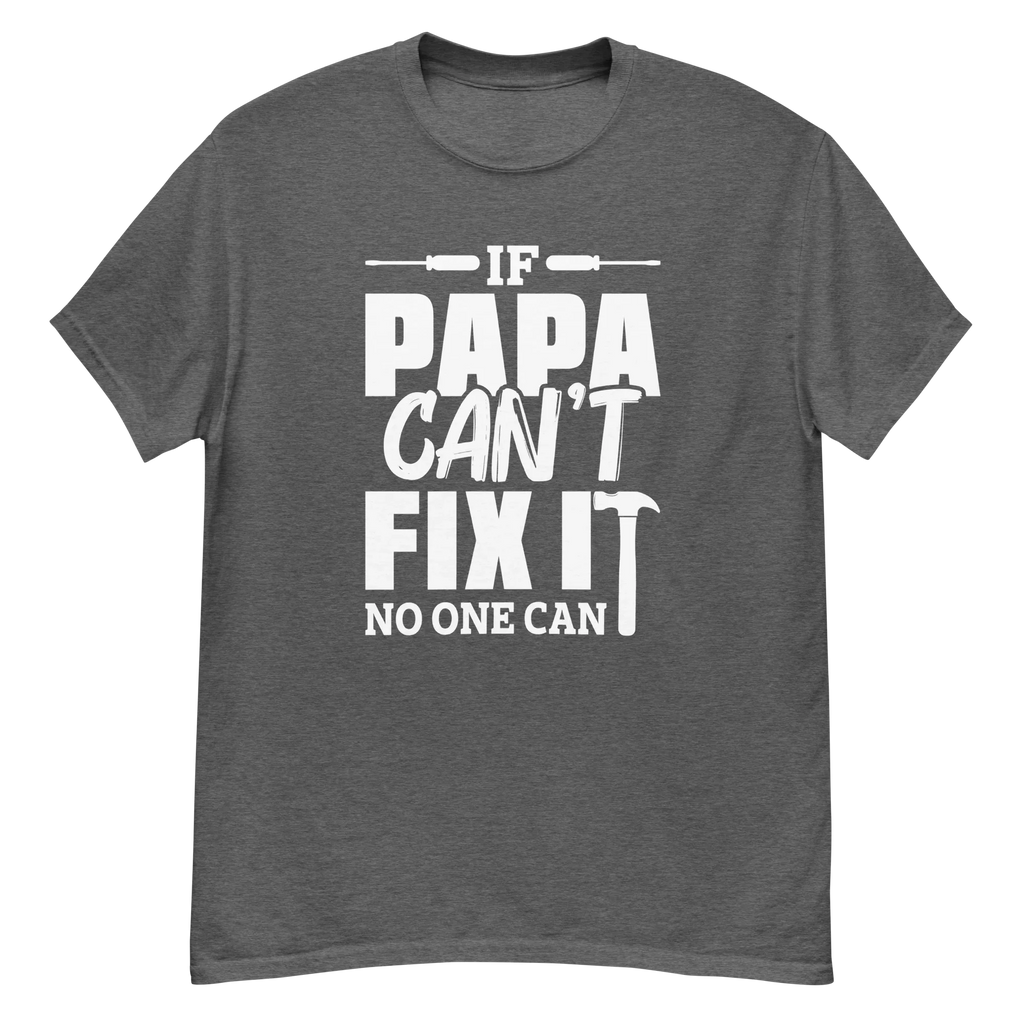 PAPA'S FIX IT men's t-shirt - - Dad t-shirts - Printoo Shop