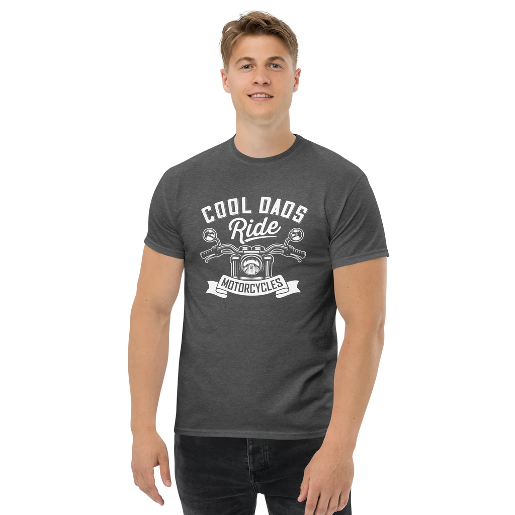 COOL DADS RIDE men's t-shirt - - Dad t-shirts - Printoo Shop