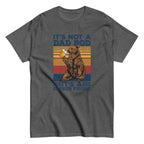 FATHER FIGURE DAD BOD men's t-shirt - Maroon / S - Printoo Shop - 1188023_12634