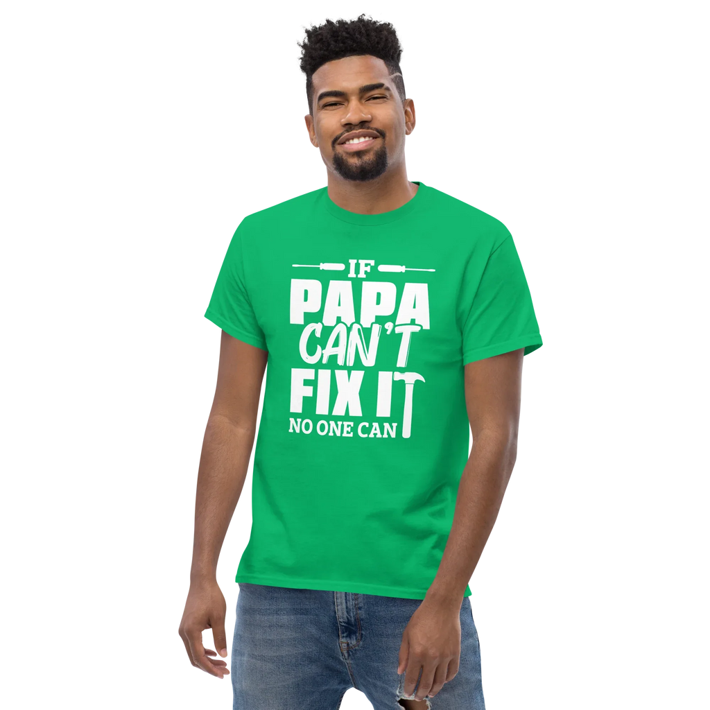 PAPA'S FIX IT men's t-shirt - - Dad t-shirts - Printoo Shop