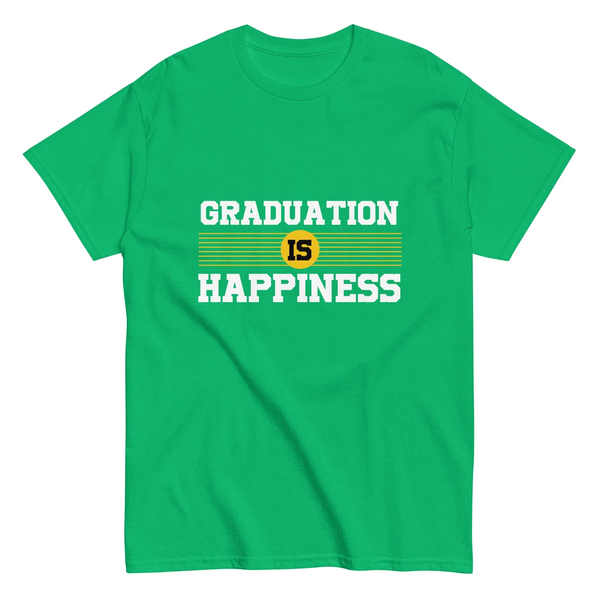 GRADUATION IS HAPPINESS men's t-shirt - - Graduation shirts - Printoo Shop