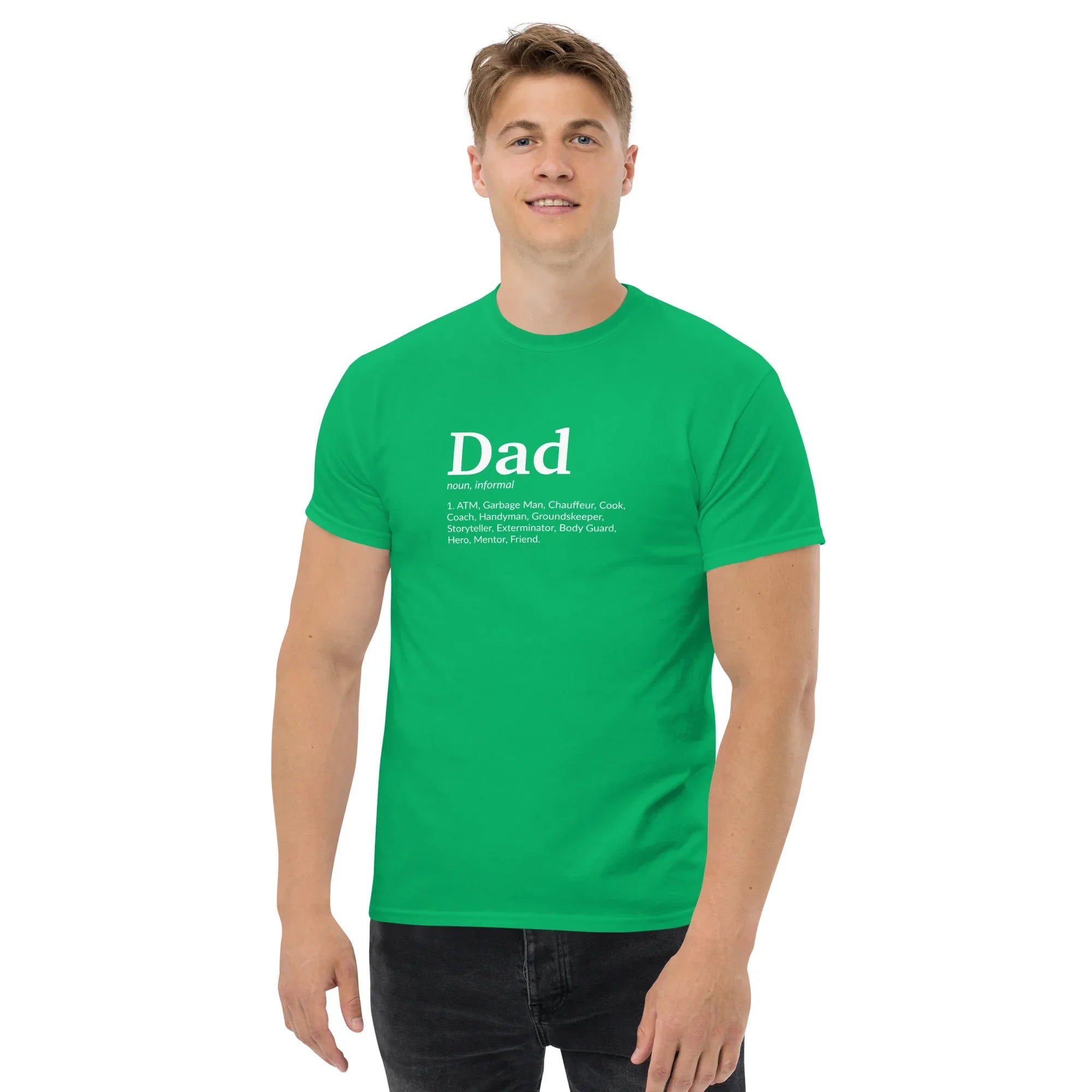 DAD DEFINITION Men's tee - Printoo Shop - - classic tee, Dad life, Father's Day, fatherhood, man, men's tee, superdad, t-shirt, tee