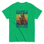 FATHER FIGURE DAD BOD men's t-shirt - Maroon / S - Printoo Shop - 1188023_12634