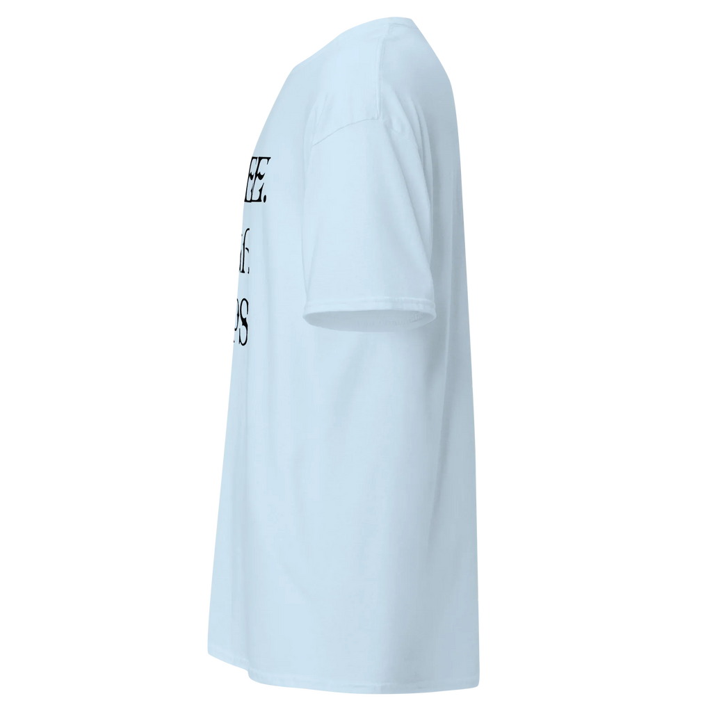 COFFEE YOGA NAPS unisex t-shirt - - Coffee shirts - Printoo Shop