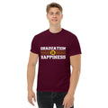 GRADUATION IS HAPPINESS men's t-shirt - - Graduation shirts - Printoo Shop