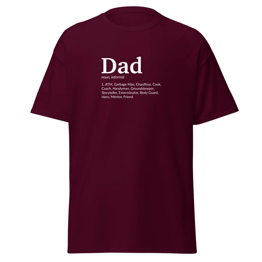DAD DEFINITION Men's tee - - Dad t-shirts - Printoo Shop