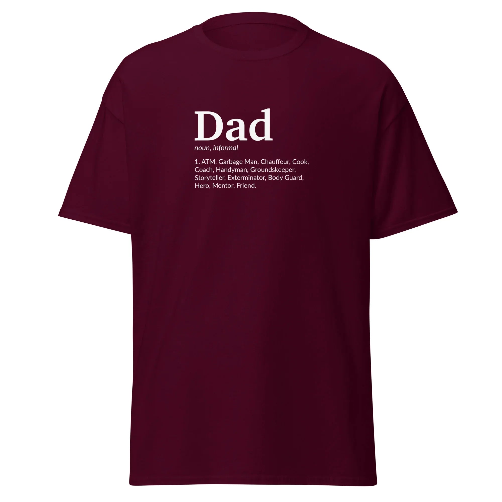 DAD DEFINITION Men's tee - Printoo Shop - - classic tee, Dad life, Father's Day, fatherhood, man, men's tee, superdad, t-shirt, tee