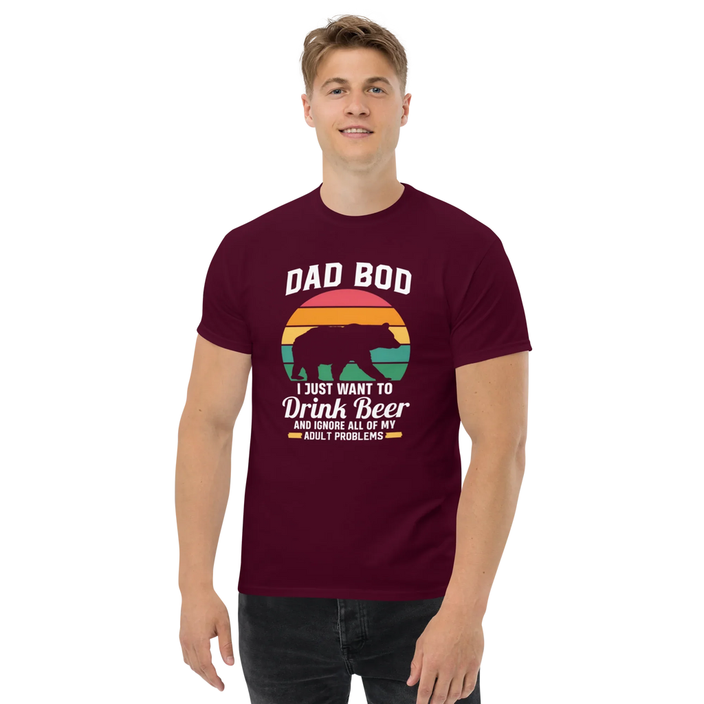 DAD BOD men's t-shirt - - Dad t-shirts - Printoo Shop