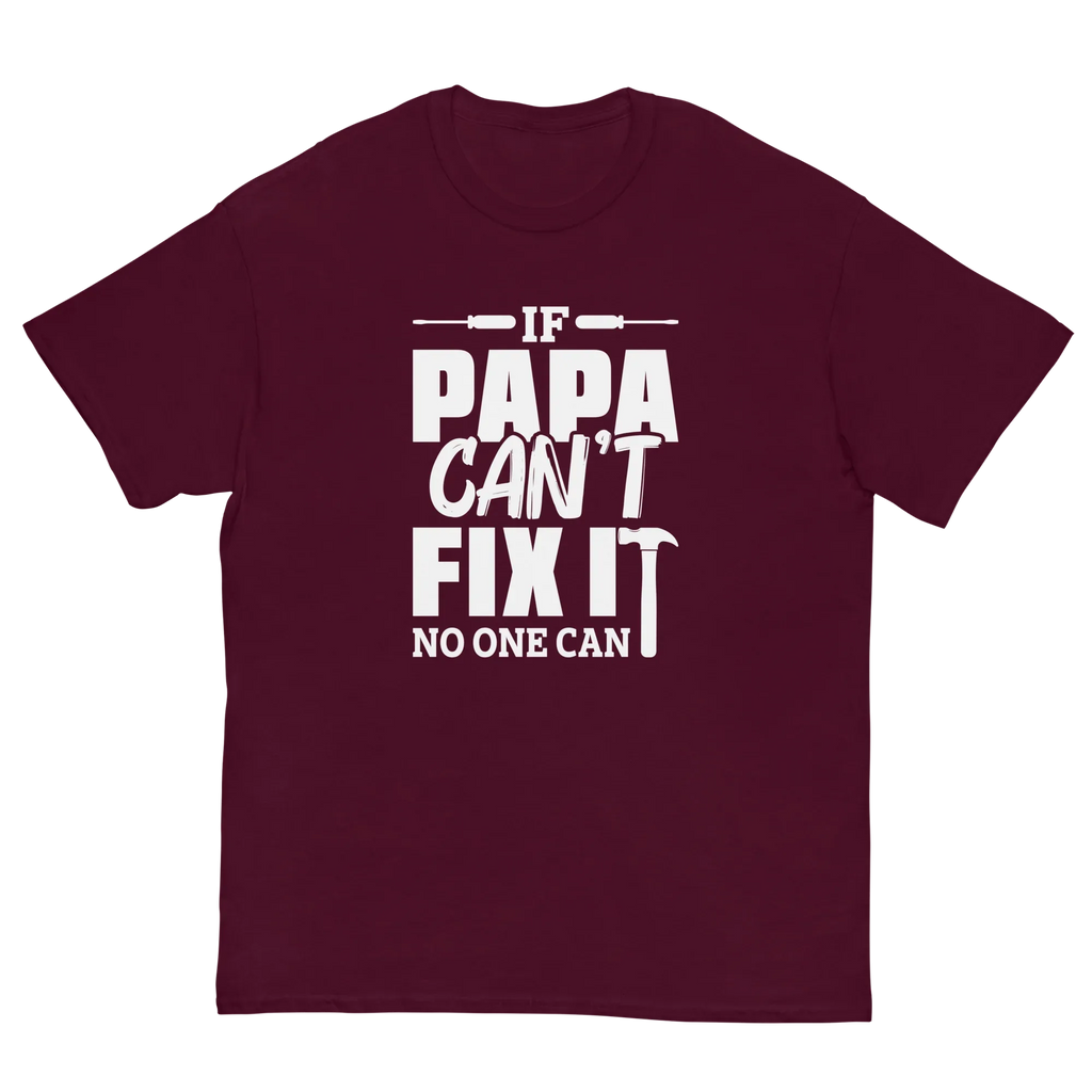 PAPA'S FIX IT men's t-shirt - - Dad t-shirts - Printoo Shop