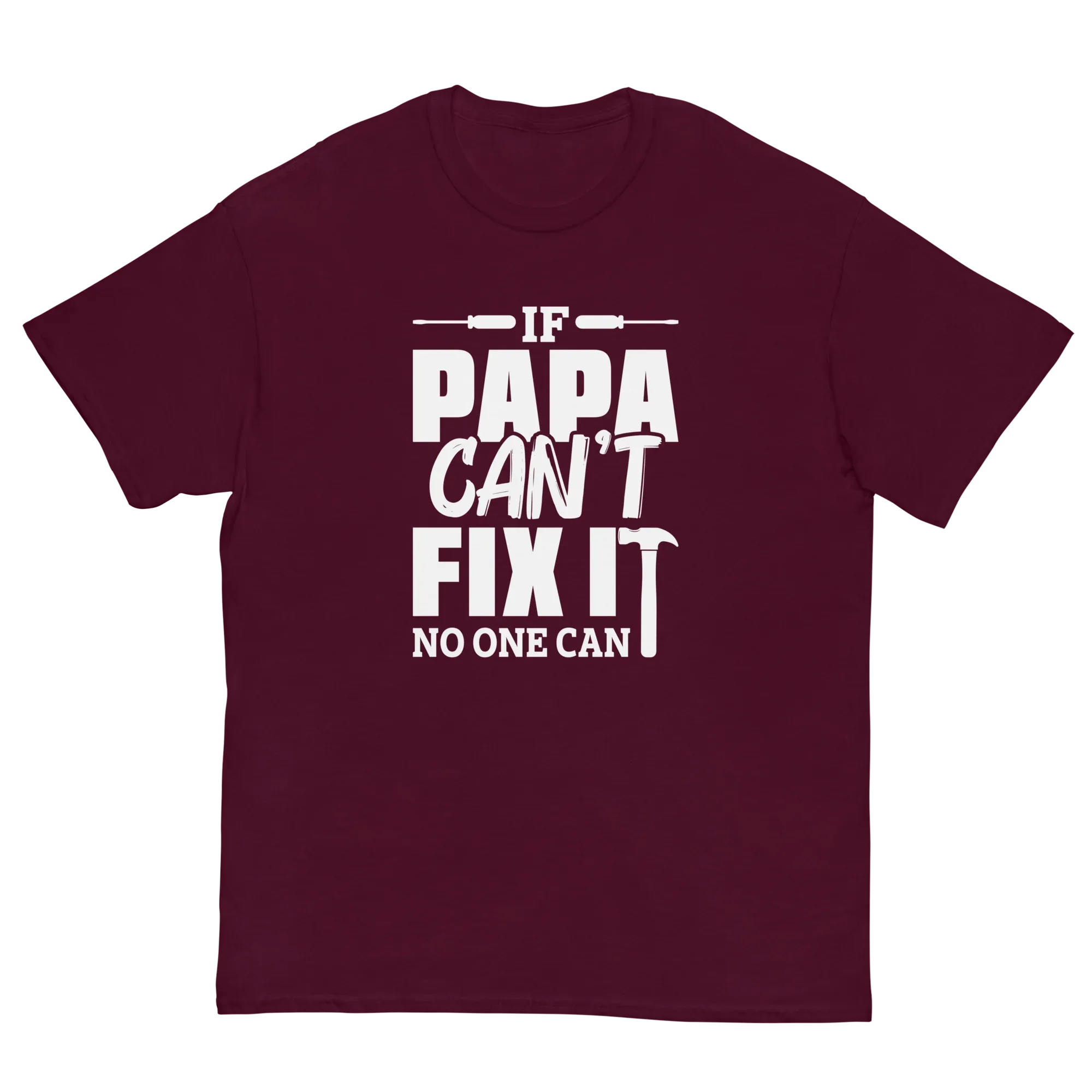 PAPA'S FIX IT men's t-shirt - Printoo Shop - - Father's Day, men's t-shirt, Men’s Classic Tee | Gildan 5000, t-shirt