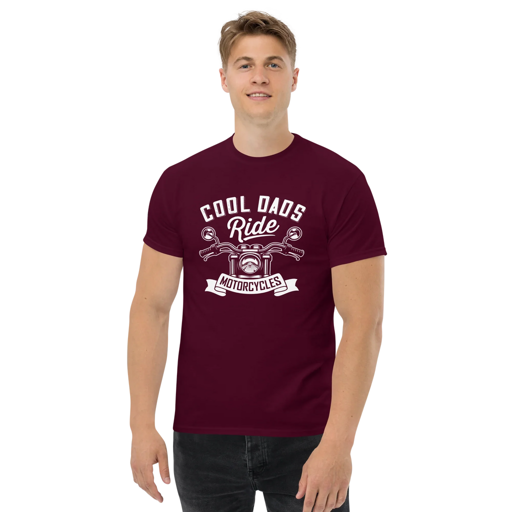 COOL DADS RIDE men's t-shirt - - Dad t-shirts - Printoo Shop