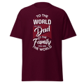 DAD'S WORLD Men's tee - - Dad t-shirts - Printoo Shop