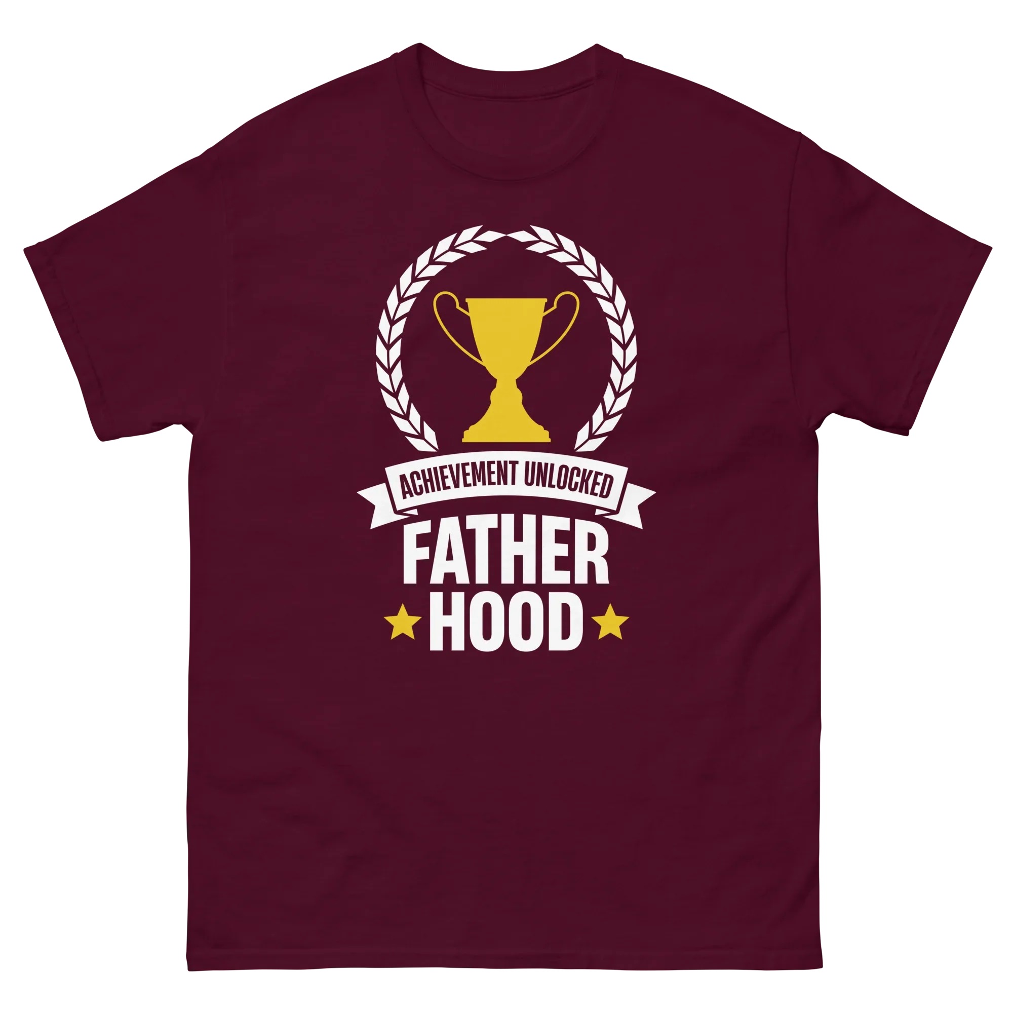 FATHER HOOD men's t-shirt - Printoo Shop - - Father's Day, men's t-shirt, Men’s Classic Tee | Gildan 5000, t-shirt