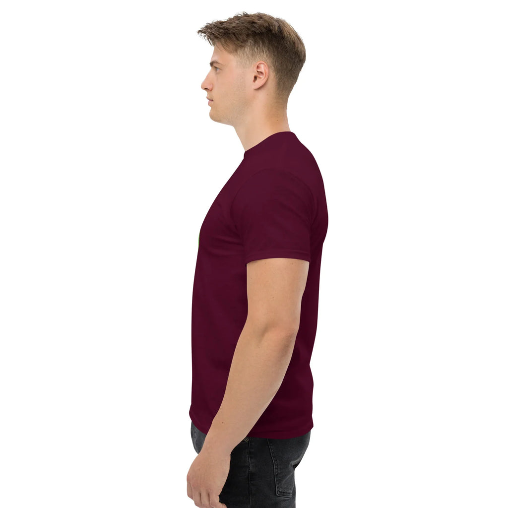 RGB CIRCLES men's t-shirt - Maroon / S - Printoo Shop - 7743944_12634