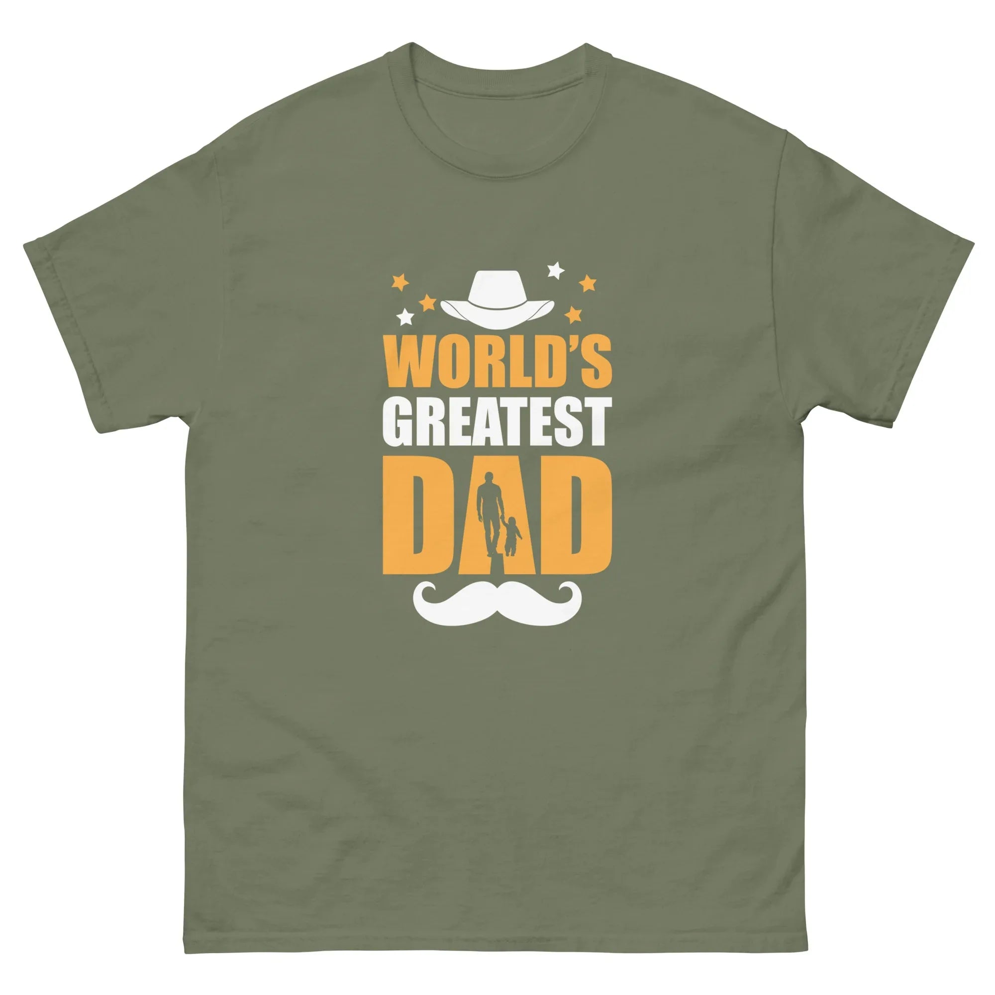 GRE ATEST DAD men's t-shirt - Printoo Shop - - Father's Day, men's t-shirt, Men’s Classic Tee | Gildan 5000, t-shirt