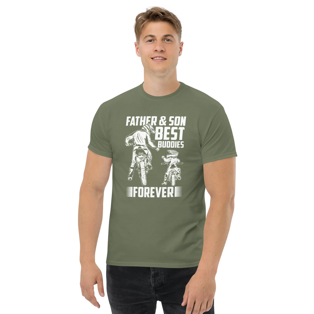 FATHER AND SON men's t-shirt - - - Printoo Shop